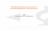 Medical & Pharmaceucal translaon services