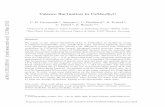 Valence ﬂuctuation in CeMo Si C - arXiv