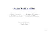 Mussa Puzzle Redux - Princeton University
