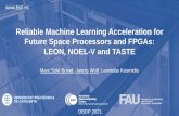 Reliable Machine Learning Acceleration for Future Space ...