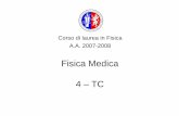 Fisica Medica 4 – TC