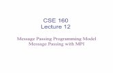 CSE 160 Lecture 12
