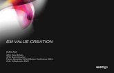 em value creation - Hugin.info