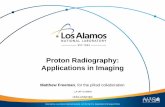 Proton Radiography: Applications in Imaging