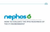 How to Evaluate the IPv6 Readiness of the IT Environment