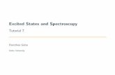 Excited States and Spectroscopy - Max Planck Society