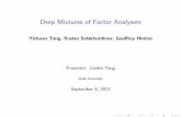 Deep Mixtures of Factor Analysers - Duke University