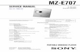 MZ-E707 - Minidisc