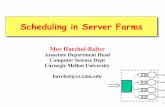 Scheduling in Server Farms - Kasetsart University