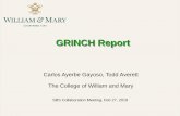 GRINCH Report