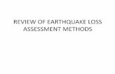 REVIEW OF EARTHQUAKE LOSS ASSESSMENT METHODS