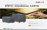 Advanced Active Power PFC Online UPS