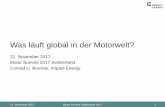 Was läuft global in der Motorwelt?