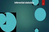 Inferential statistics 1