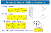 Normal Mode Helical Antenna