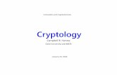 Cryptology January 19 2018 NoMB - Duke University