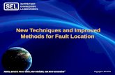 New Techniques and Improved Methods for Fault Location