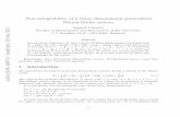Non-integrability of a three dimensional generalized H ...