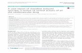 A case report of clonidine induced syncope: a review of ...