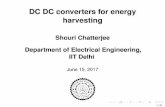 DC DC converters for energy harvesting - SMDP-C2SD