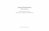 Pump Performance - Portland State University