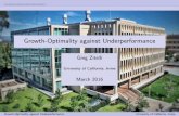Growth-Optimality against Underperformance