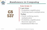 CS537 Randomness in Computing - cs-