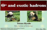 and exotic hadrons - Tokyo Metropolitan University