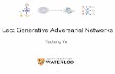 Lec: Generative Adversarial Networks