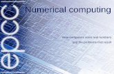 Numerical computing - ARCHER