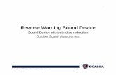 Outdoor Sound Measurement - UNECE
