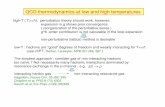QCD thermodynamics at low and high temperatures