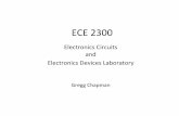 Electronics Devices Laboratory ECE 2300 Gregg Chapman and ...
