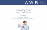 Managing Wine Faults and Taints - Australian Wine Research ...