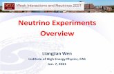 Neutrino Experiments Overview