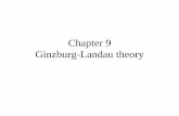 Chapter 9 Ginzburg-Landau theory
