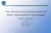The Electrostatic Environment of Mars: Atmospheric Discharges