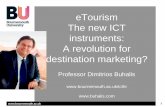 eTourism The new ICT instruments: A revolution for