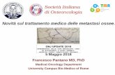 Novità sul trattamento medico delle metastasi ossee.