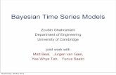 Bayesian Time Series Models - University of Oxford