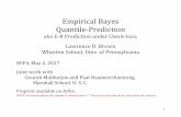 Empirical Bayes Quantile-Prediction - Statistics