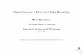 Mean Curvature Flow with Free Boundary