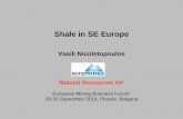Shale in SE Europe -