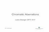 L9 OPTI517 Chromatic Aberrations