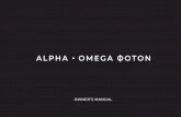 Alpha·Omega Φoton Manual 180x120 mm
