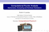Computational Fourier Analysis