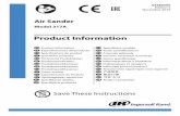 Air Sander Product Information