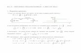 EC.V - RÉGIMES TRANSITOIRES - CIRCUIT RLC Équation générale