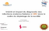 Intérêt et impact du diagnostic des infections materno ...