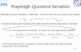Rayleigh Quotient Iteration - in.tum.de